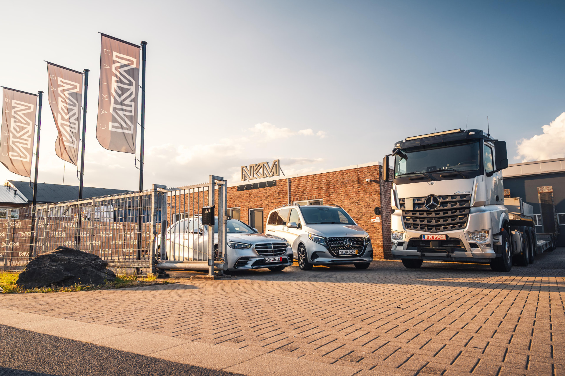 Premium sedan met exportkenteken