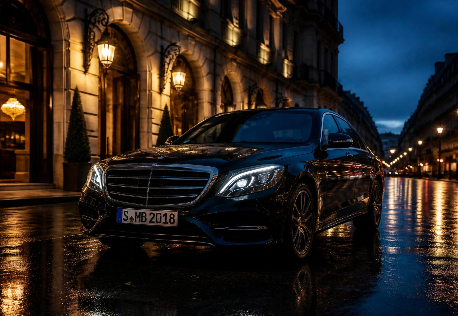 Premium sedan met exportkenteken